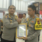 Kapolrestabes Medan Terima Penghargaan Pengelolaan Medsos Teraktif dari Kapolda
